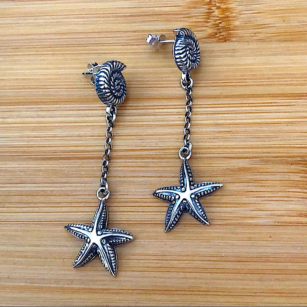 $44  Tracy Mayer Designer Estate Earrings  Sterling  10gr. TRACY MAYER 925 CHINA - Picture 4 of 5